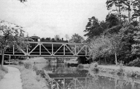 Schleuse 36 - Bahnhof Burgthann - Strecke nach Allersberg