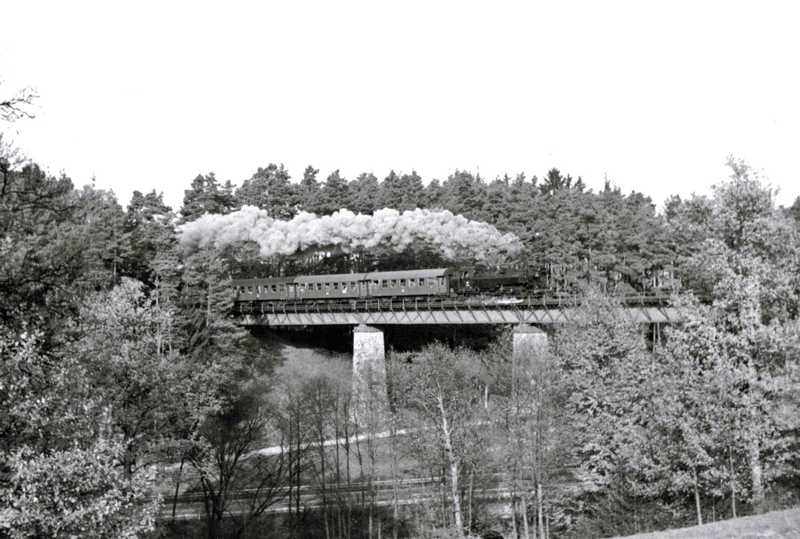 Schleuse 36 - Bahnhof Burgthann - Strecke nach Allersberg