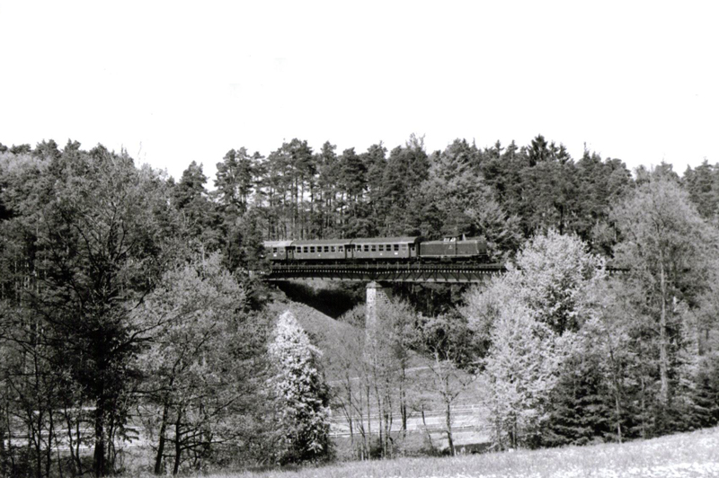 Schleuse 36 - Bahnhof Burgthann - Strecke nach Allersberg