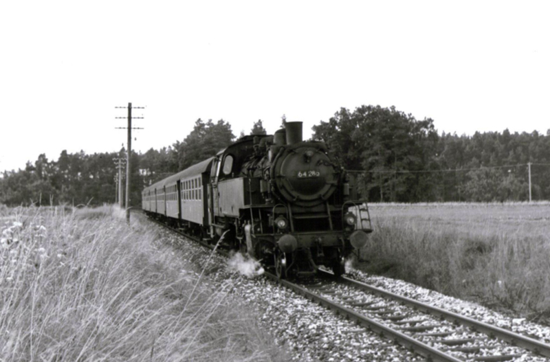 Schleuse 36 - Bahnhof Burgthann - Strecke nach Allersberg