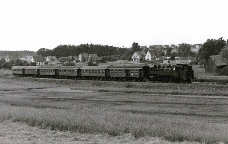 Schleuse 36 - Bahnhof Burgthann - Strecke nach Allersberg