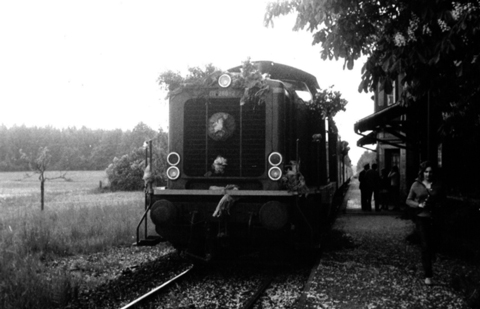 Schleuse 36 - Bahnhof Burgthann - Strecke nach Allersberg