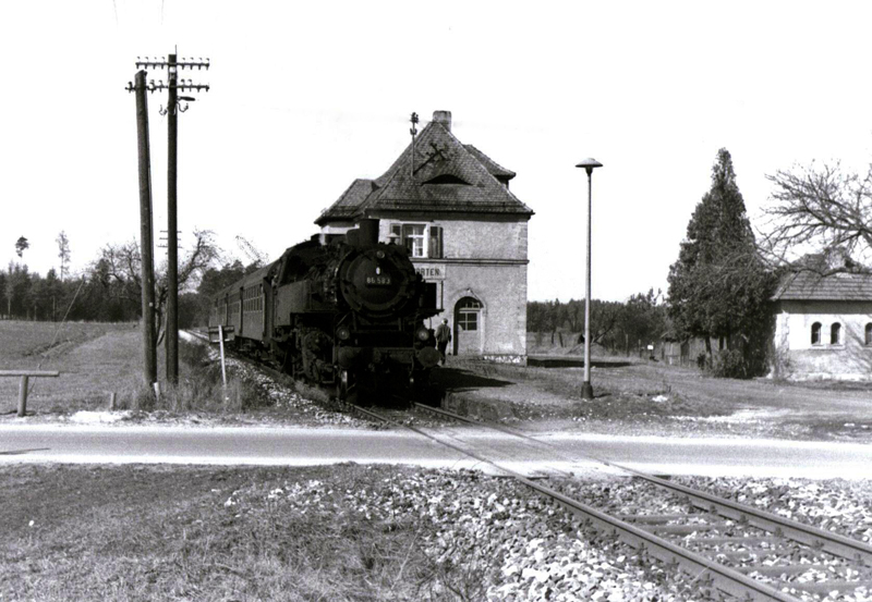 Schleuse 36 - Bahnhof Burgthann - Strecke nach Allersberg