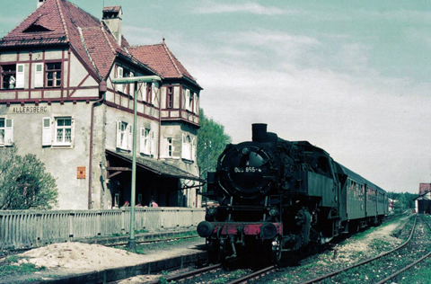 Schleuse 36 - Bahnhof Burgthann - Strecke nach Allersberg