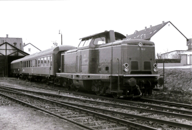 Schleuse 36 - Bahnhof Burgthann - Strecke nach Allersberg