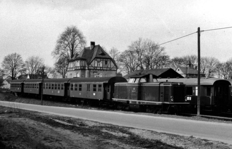 Schleuse 36 - Bahnhof Burgthann - Strecke nach Allersberg