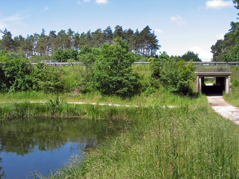 Schleuse 61 - Autobahnüberquerung