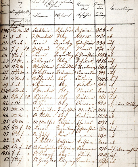 Ludwigskanal Schleuse 89 - Schleusenbuch