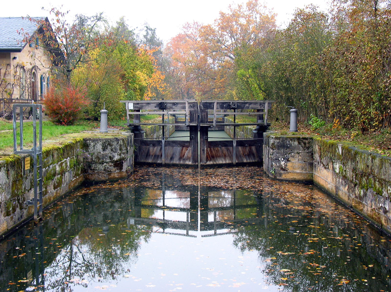 Bilder Ludwigskanal - Bild Schleuse 100 Bamberg