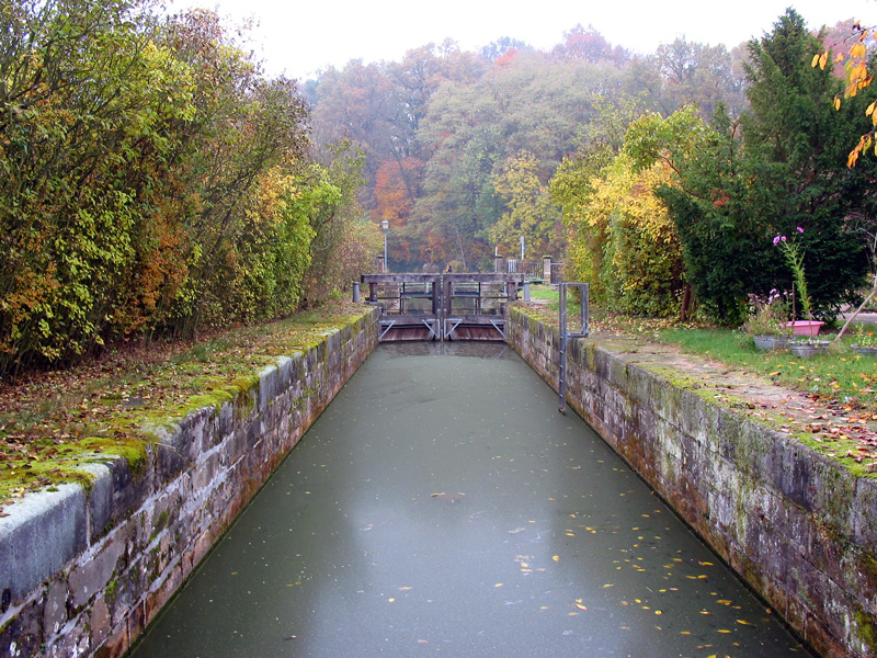 Bilder Ludwigskanal - Bild Schleuse 100 Bamberg