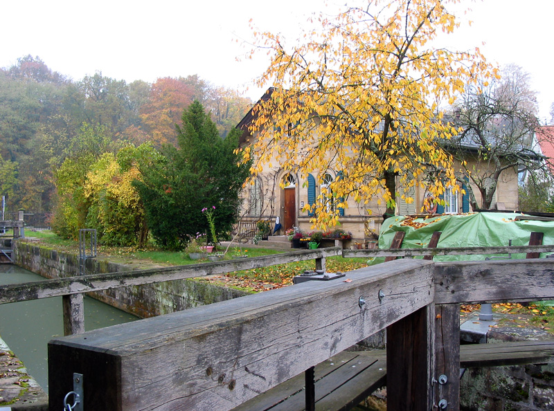 Bilder Ludwigskanal - Bild Schleuse 100 Bamberg