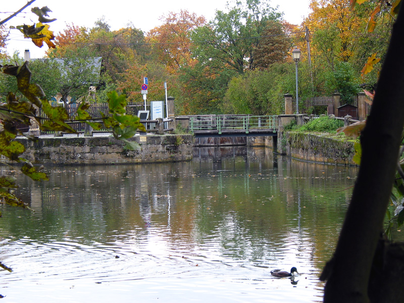 Bilder Ludwigskanal - Bild Schleuse 100 Bamberg