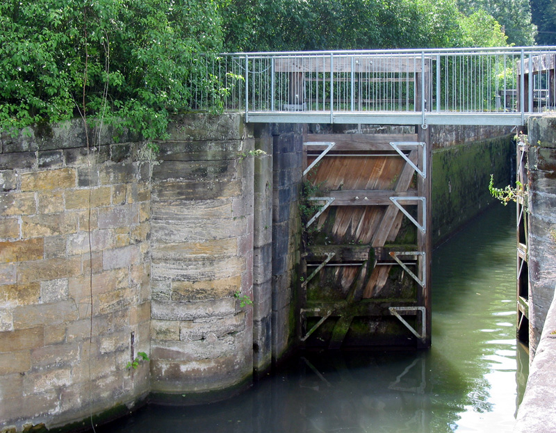 Bilder Ludwigskanal - Bild Schleuse 100 Bamberg