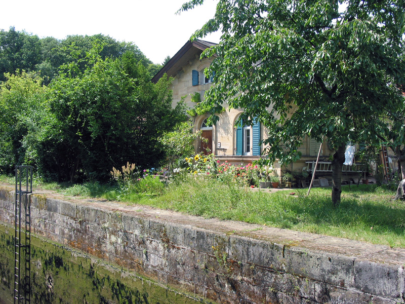 Bilder Ludwigskanal - Bild Schleuse 100 Bamberg