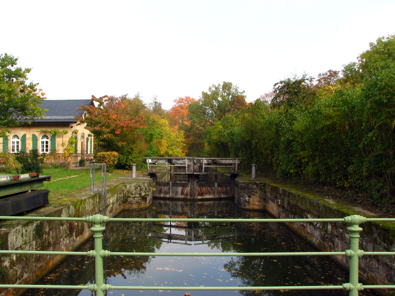 Bilder Ludwigskanal - Bild Schleuse 100 Bamberg