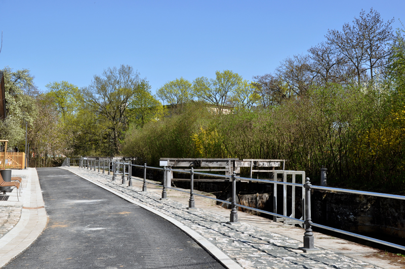 Bilder Ludwigskanal - Bild Schleuse 100 Bamberg