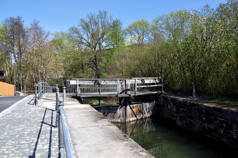 Bilder Ludwigskanal - Bild Schleuse 100 Bamberg