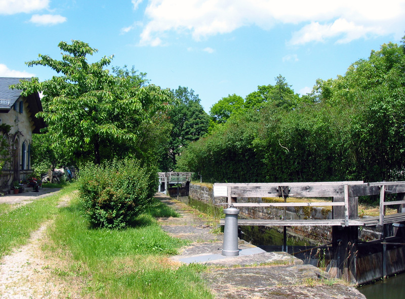 Bilder Ludwigskanal - Bild Schleuse 100 Bamberg