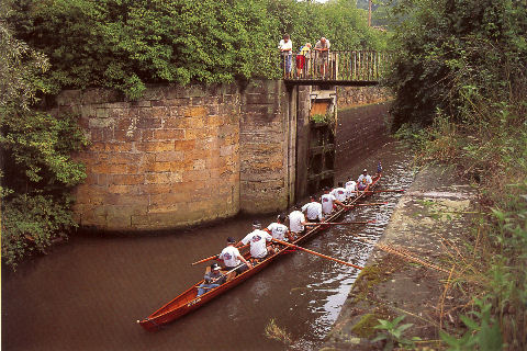 Bilder Ludwigskanal - Bild Schleuse 100 Bamberg