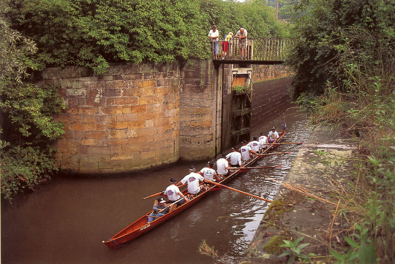 Bilder Ludwigskanal - Bild Schleuse 100 Bamberg