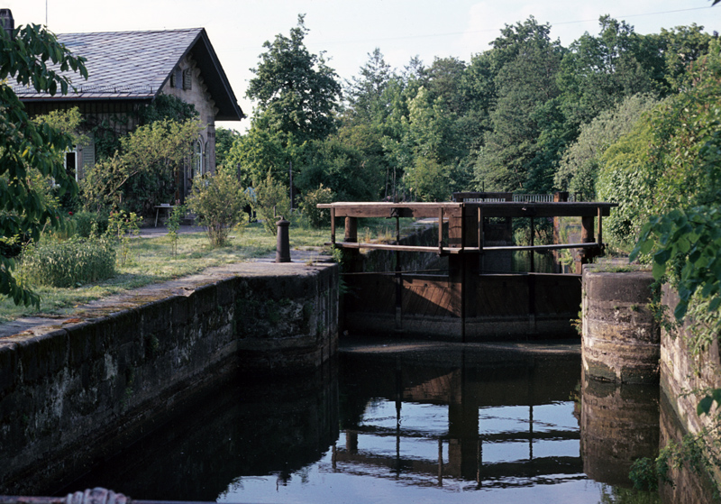 Bilder Ludwigskanal - Bild Schleuse 100 Bamberg