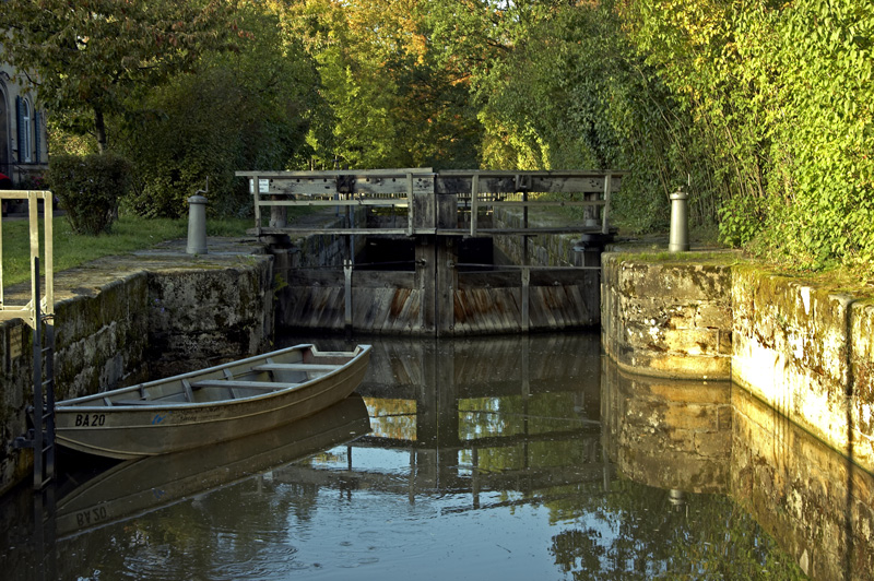 Bilder Ludwigskanal - Bild Schleuse 100 Bamberg