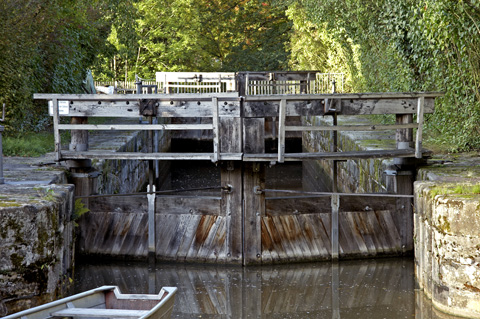 Bilder Ludwigskanal - Bild Schleuse 100 Bamberg