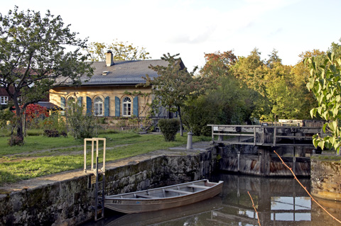 Bilder Ludwigskanal - Bild Schleuse 100 Bamberg