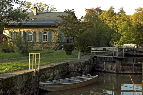 Bilder Ludwigskanal - Bild Schleuse 100 Bamberg