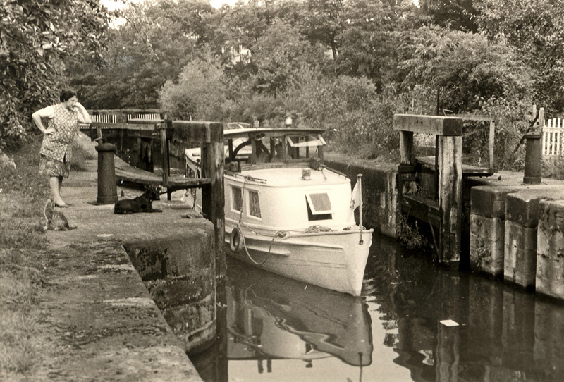 Bilder Ludwigskanal - Bild Schleuse 100 Bamberg