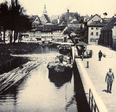 Bilder Ludwigskanal - Bild Schleuse 100 Bamberg