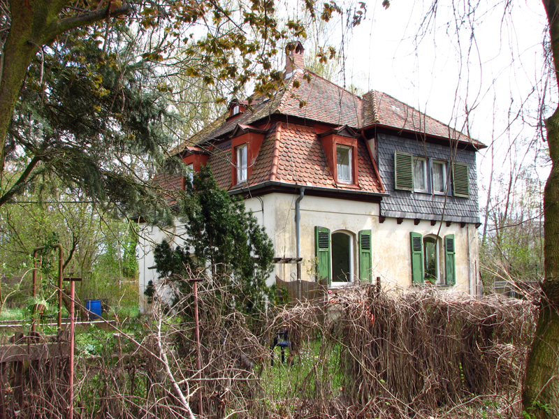 Bamberg - linker Regnitzarm - Schleuse 101 - Gaustadt