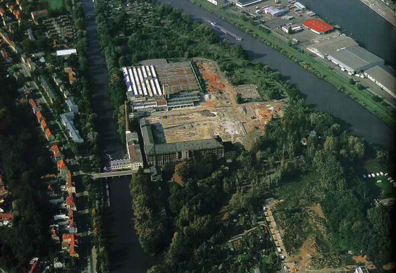 Bamberg - linker Regnitzarm - Schleuse 101 - Gaustadt