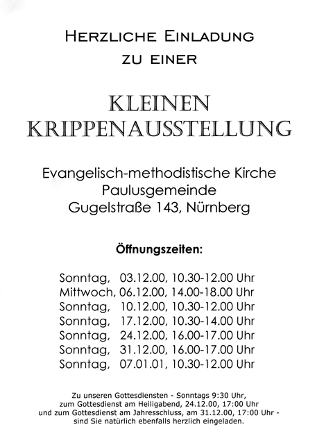 Ausstellung Nürnberg Paulusgemeinde