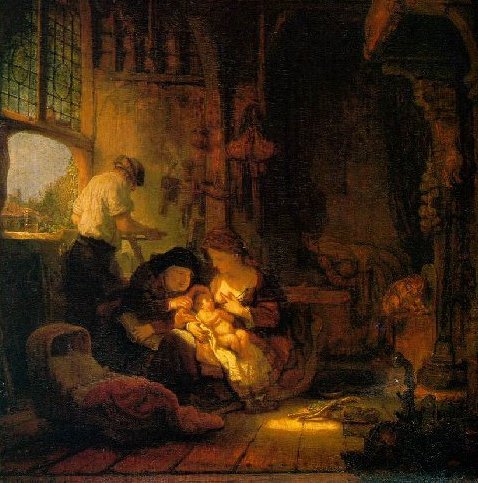 Rembrandt - Die Heilige Familie