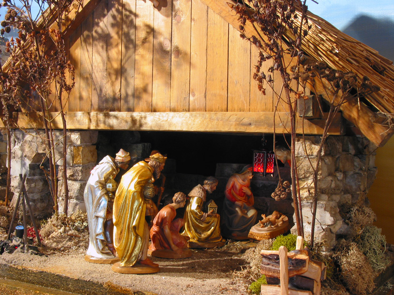 German Nativity Scene