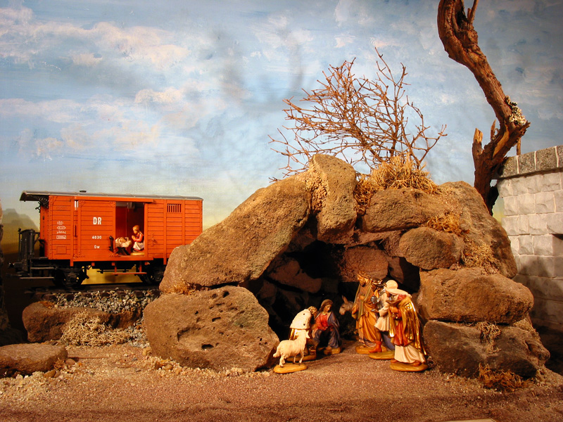 Jewish Nativity Scene