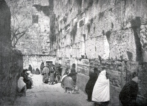 Mauerkrippe - Jerusalem Klagemauer