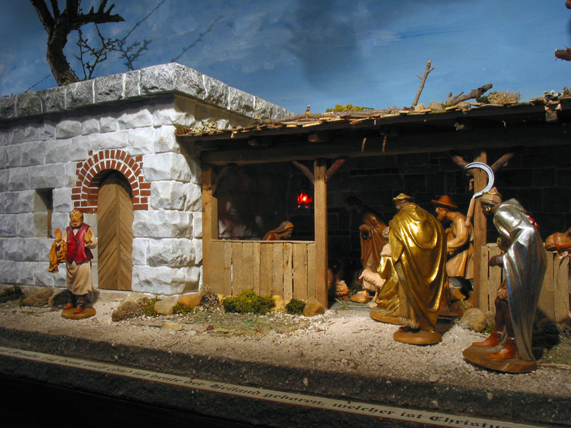 Oriental Nativity Scene