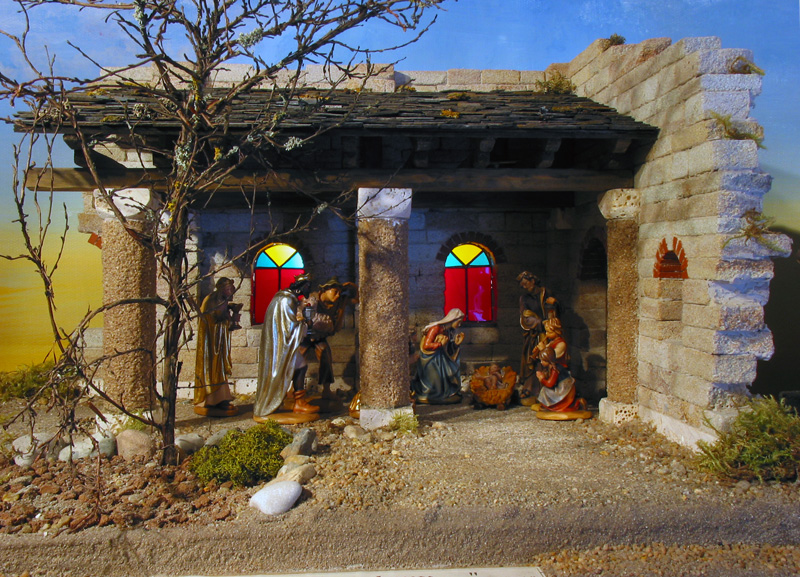 La crèche romane