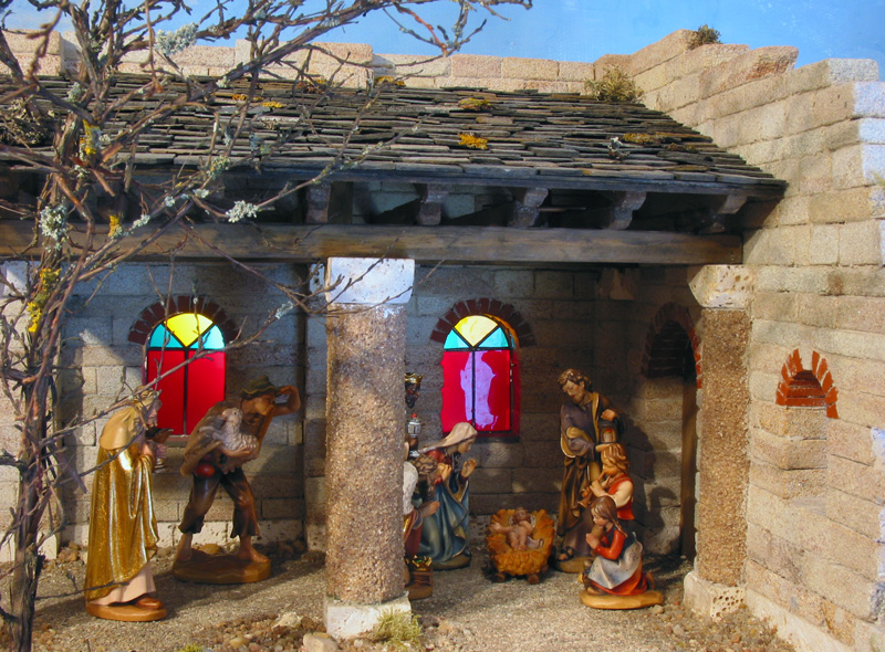 Romanic Nativity Scene