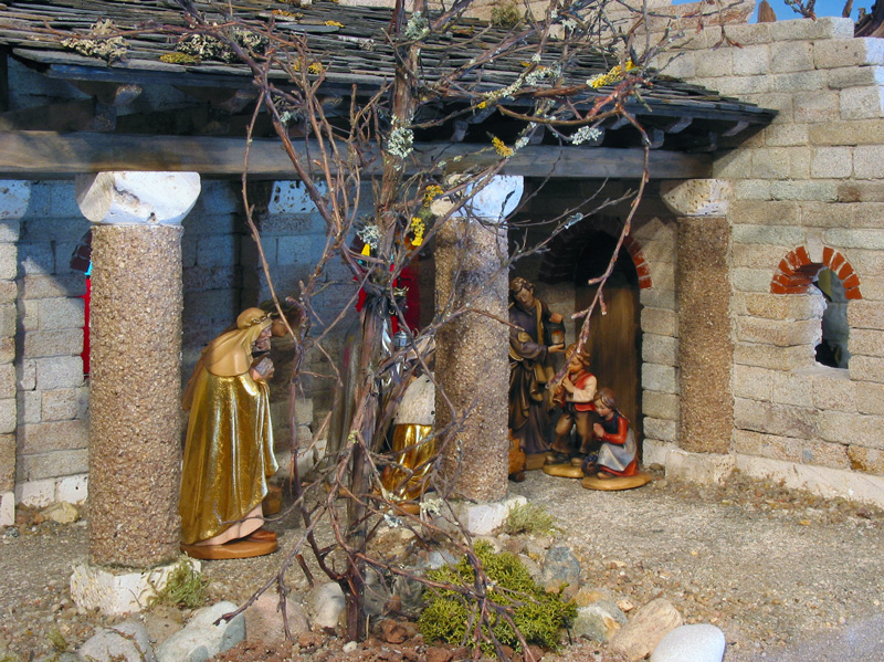 Romanic Nativity Scene