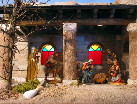 Romanic Nativity Scene