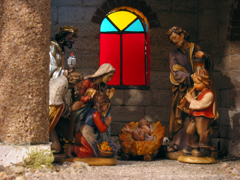 La crèche romane