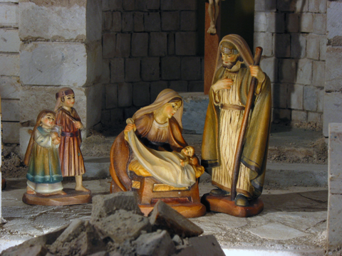 Nativity Scene Of Time