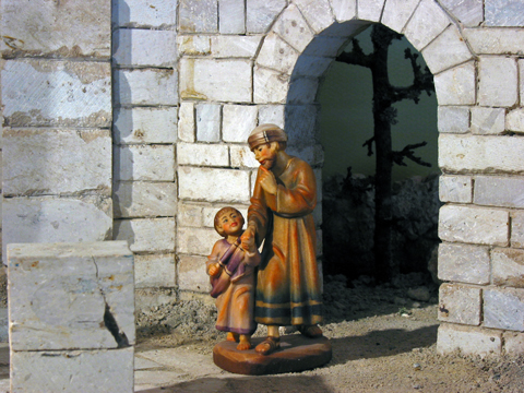 Nativity Scene Of Time