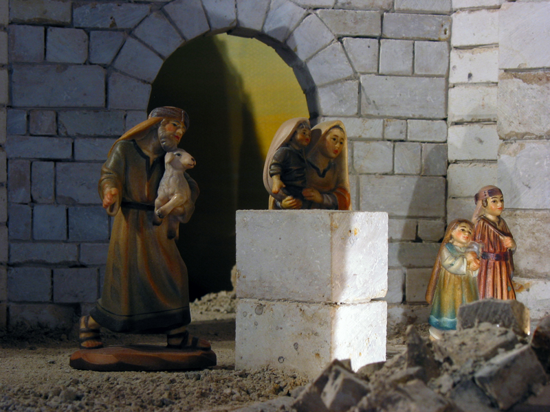 Nativity Scene Of Time